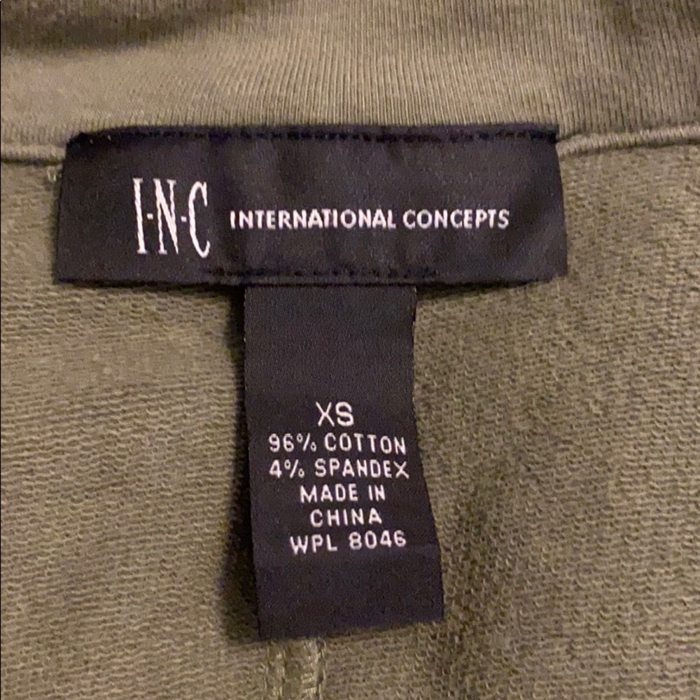 INC International Concepts Zipper Crop Jacket - Picture 6 of 8
